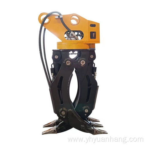 hydraulic grabs for excavators hydraulic and rotati